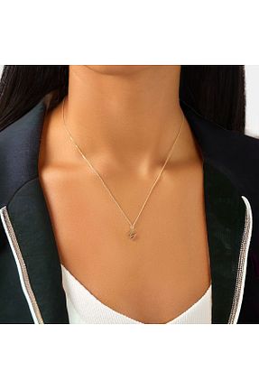 گردنبند طلا طلائی زنانه 14 عیار Moda Kulesi - کد 849063485