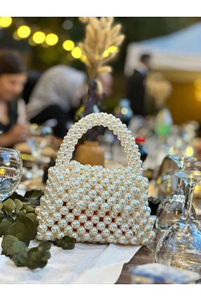 کیف مجلسی بژ زنانه EVA ALLBUY - کد 849069578