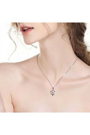 گردنبند نقره سفید زنانه 925 عیار AstoriaSilver - کد 825287816