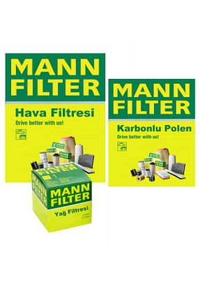ست فیلتر خودرو MANN - کد 849124530