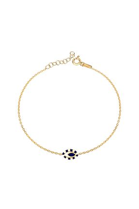دستبند نقره طلائی زنانه 925 عیار PiaCo - کد 849119380