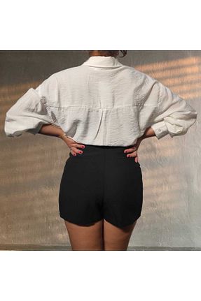شلوارک و برمودا مشکی زنانه شلوارک دامنی madmadame - کد 849127447