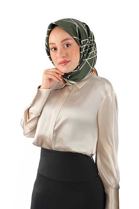 روسری سبز İpek Tivil Bursa İpek - کد 849125446
