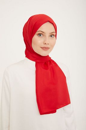 شال زرشکی زنانه پلی استر Armine - کد 768110588