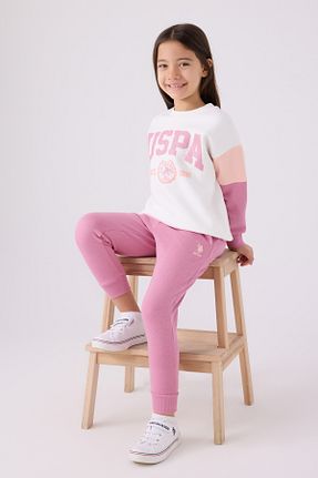 ست گرمکن بژ بچه گانه %100 پنبه U.S. Polo Assn. - کد 849136601