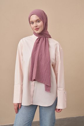 شال صورتی زنانه پلی استر ARMANDA - کد 848465194
