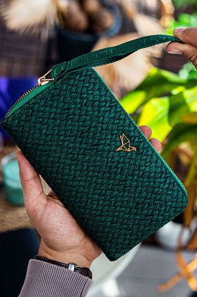 کیف پول سبز زنانه ابعاد کوچک Garbalia - کد 695910980