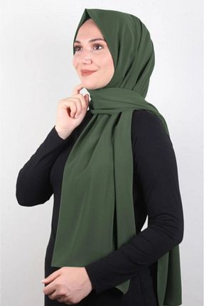 شال خاکی زنانه ابریشم NEWSTORE - کد 814242156