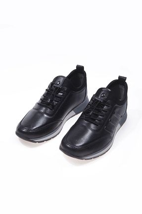 کفش کژوال مشکی مردانه چرم خالص Vantaggio - کد 849148106