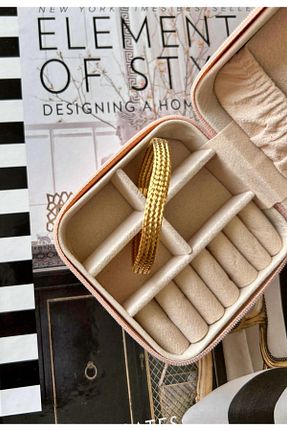 دستبند استیل (فولاد) طلائی زنانه استیل (فولاد) La Passion Bijoux - کد 849154191
