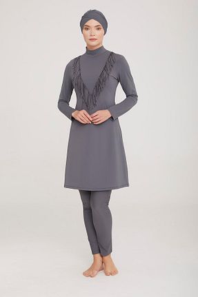 مایو حجاب مشکی زنانه ساده Adasea - کد 650685347