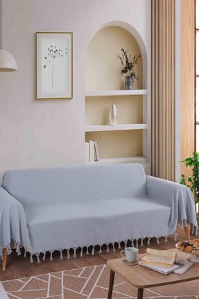 کاور مبل طوسی پنبه Cotanique - کد 848782225