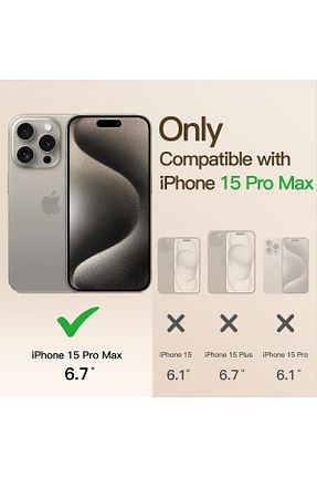 قاب گوشی طوسی iPhone 15 Pro Max کد 787113039