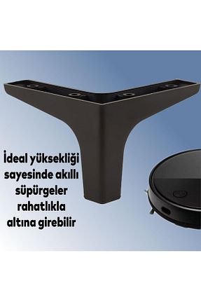 پایه مبل مشکی Badem10 - کد 467346738