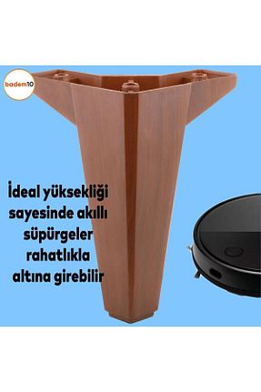 پایه مبل قهوه ای Badem10 - کد 822904916
