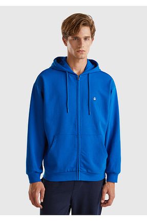 سوئیشرت سرمه ای مردانه ساده United Colors of Benetton - کد 848760497