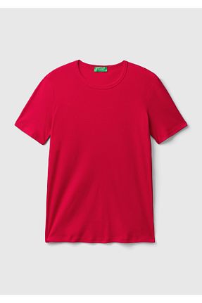 تیشرت قرمز زنانه رگولار United Colors of Benetton - کد 848759996