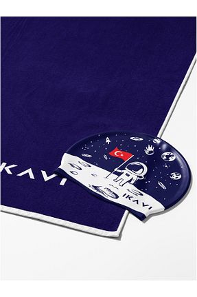 کلاه شنا آبی بچه گانه İKAVİ - کد 848785093
