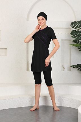 مایو حجاب مشکی زنانه پلی استر İncy - کد 841466311