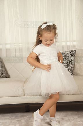 لباس سفید بچه گانه بافتنی neocotton - کد 825884307
