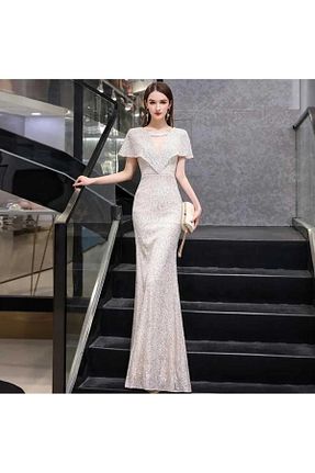 لباس مجلسی و فارغ التحصیلی زنانه پولک دوزی elissaa - کد 838179657