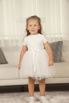 لباس سفید بچه گانه بافتنی neocotton - کد 825884307