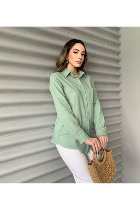 پیراهن خاکی زنانه اسلیم BAJAR - کد 831611991