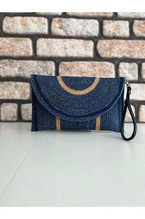کیف دستی سرمه ای زنانه سایز متوسط tülis handmade - کد 760886416