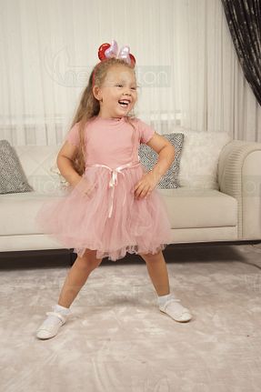 لباس صورتی بچه گانه بافتنی neocotton - کد 825677475