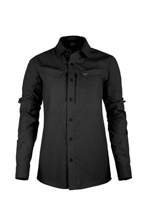 پیراهن مشکی زنانه اسلیم فیت VAV WEAR - کد 800005585