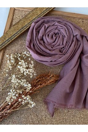 شال بنفش زنانه پنبه ای Oxygen Scarfs - کد 848879937
