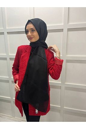 شال مشکی زنانه پلی استر Siyane - کد 714581809