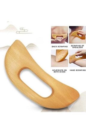 ابزار ماساژ صورت قهوه ای Gua Sha Ulbay - کد 823593685