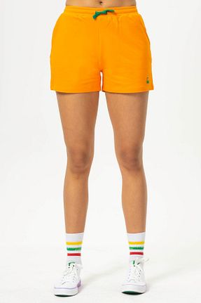 شلوارک و برمودا نارنجی زنانه Relaxed Benetton - کد 848959261