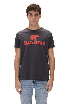 تیشرت اسپرت سرمه ای مردانه Fitted Bad Bear - کد 750422241