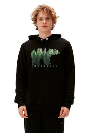 سوئیشرت اسپرت مشکی مردانه Fitted Bad Bear - کد 745930449
