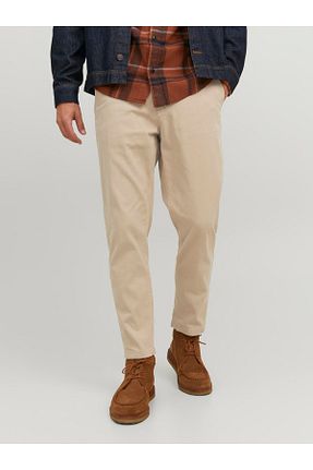 شلوار طوسی مردانه پنبه ای Jack & Jones - کد 849062854