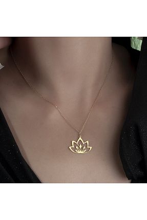 گردنبند نقره طلائی زنانه 925 عیار OneSilverGold - کد 849078079