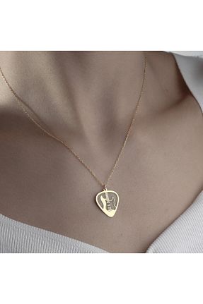 گردنبند نقره طلائی زنانه 925 عیار OneSilverGold - کد 849078834