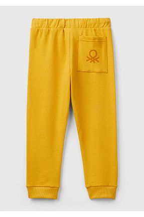 شلوار کرمگن زرد بچه گانه رگولار United Colors of Benetton - کد 849124717