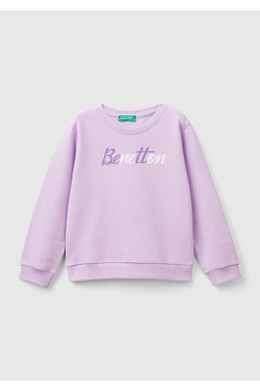 سوئیشرت بنفش بچه گانه Mix United Colors of Benetton - کد 849110500