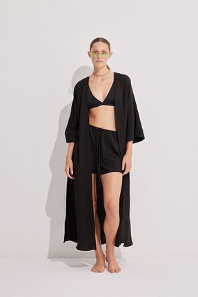 ست بالاتنه و پائین تنه مشکی زنانه بافتنی LUNA CAPSULA - کد 837720937