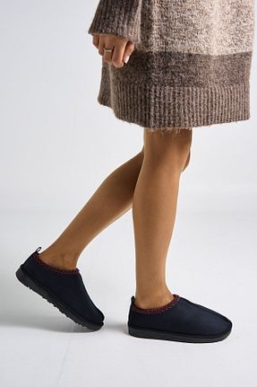 دمپائی خانگی مشکی زنانه چرم مصنوعی Bestyle - کد 790150395