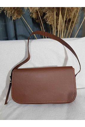کیف دستی قهوه ای زنانه ابعاد کوچک NATİ LİNE - کد 716789979