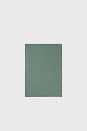 کیف پول سبز زنانه چرم خالص Garbalia - کد 848596395