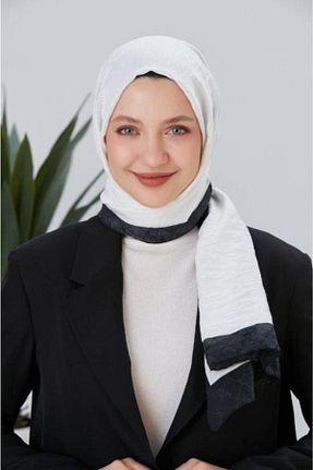 شال سفید زنانه haremscarfs - کد 658308439