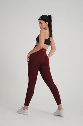 ساق شلواری اسپرت قهوه ای زنانه بافت gymhams - کد 817459358