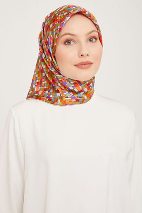 روسری رنگی ساتن Armine - کد 774322433
