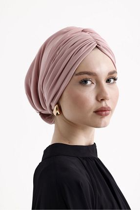 کلاه شنای حجاب صورتی زنانه ladrans - کد 849148354