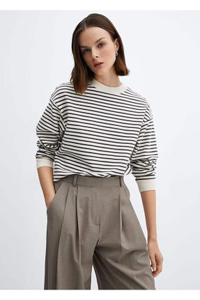 پلیور نباتی زنانه رگولار MANGO - کد 822182202